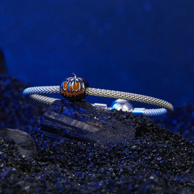 (immagine per) Perline lanterna zucca stile PANDORA - SCC2899 - Visualizza 6