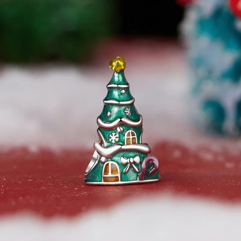 (immagine per) Perline PANDORA Style Christmas tree house - SCC2916 - Visualizza 2