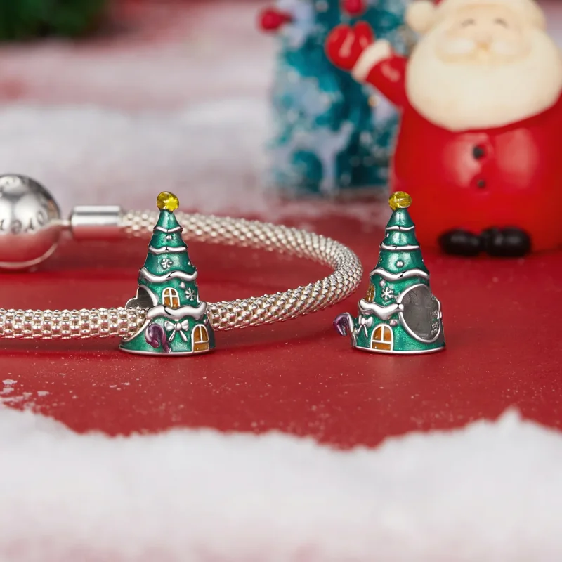 (immagine per) Perline PANDORA Style Christmas tree house - SCC2916 - Visualizza 4