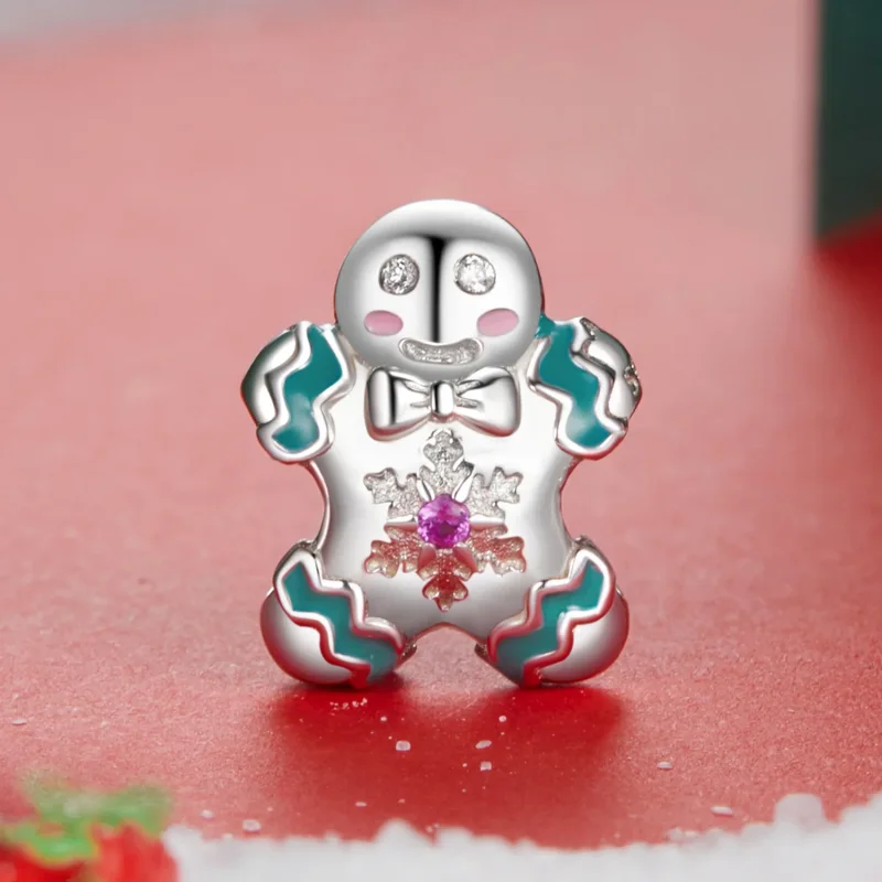 (immagine per) Perline PANDORA Style Gingerbread Man - BSC1068 - Visualizza 2