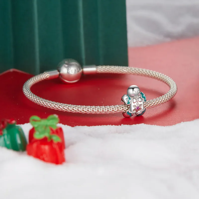 (immagine per) Perline PANDORA Style Gingerbread Man - BSC1068 - Visualizza 5