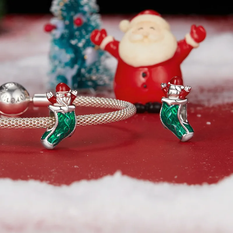 (immagine per) Perline per calza di Natale in stile PANDORA - SCC2915 - Visualizza 4