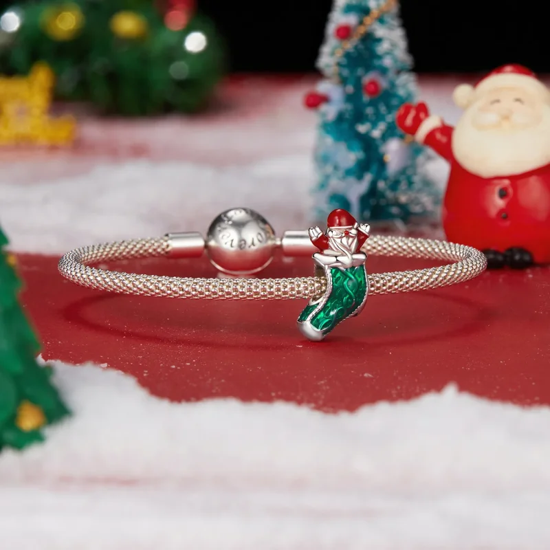 (immagine per) Perline per calza di Natale in stile PANDORA - SCC2915 - Visualizza 5