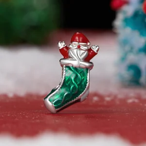 (immagine per) Perline per calza di Natale in stile PANDORA - SCC2915