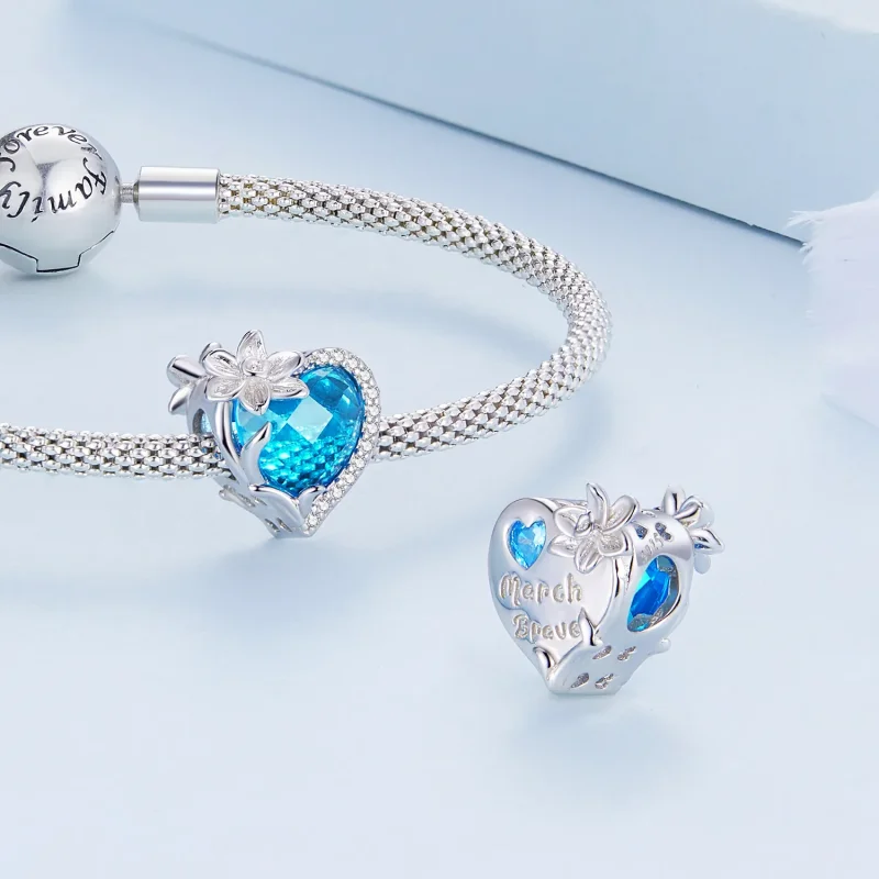 (immagine per) Perline stile PANDORA Love - BSC660-3 - Visualizza 5