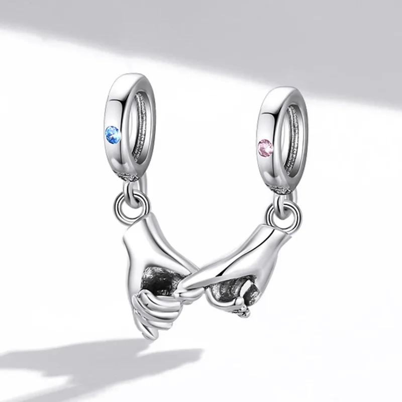 (immagine per) Stile PANDORA Accordo mano nella mano - BSC505 - Visualizza 2