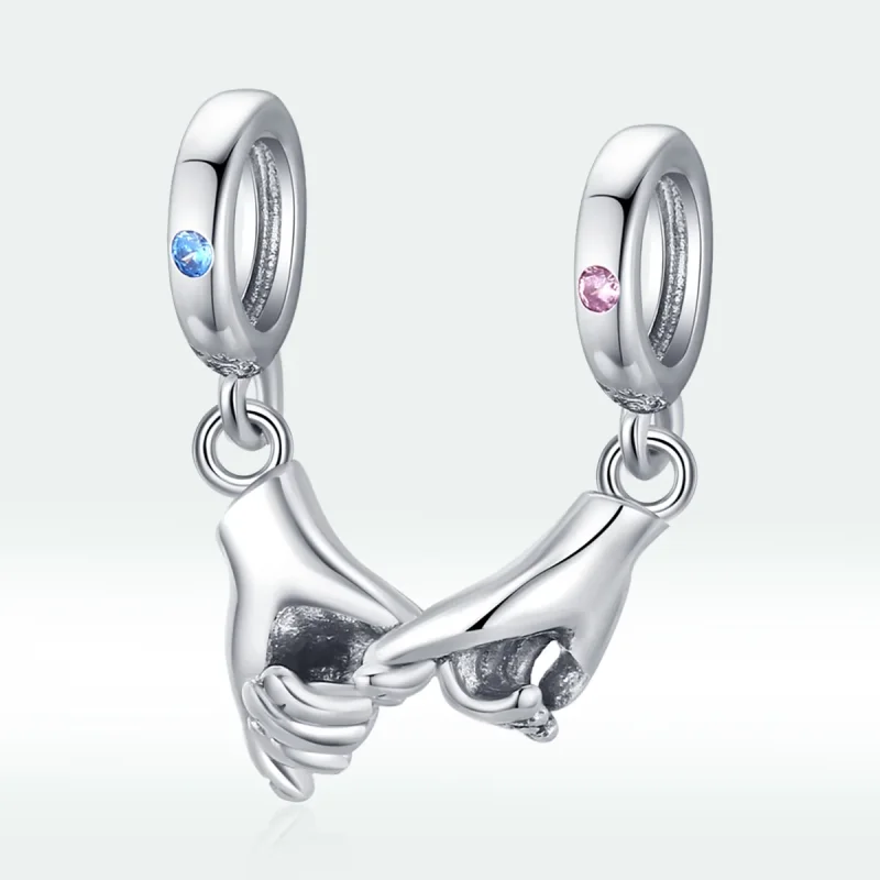(immagine per) Stile PANDORA Accordo mano nella mano - BSC505 - Visualizza 3