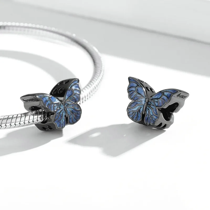 (immagine per) Stile PANDORA Farfalla scura - BSC550 - Visualizza 7