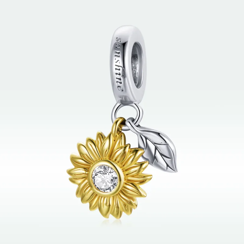 (immagine per) Stile PANDORA Girasole splendente - BSC462 - Visualizza 3