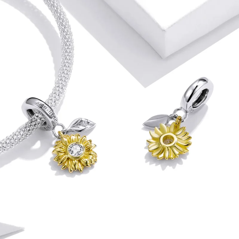 (immagine per) Stile PANDORA Girasole splendente - BSC462 - Visualizza 4