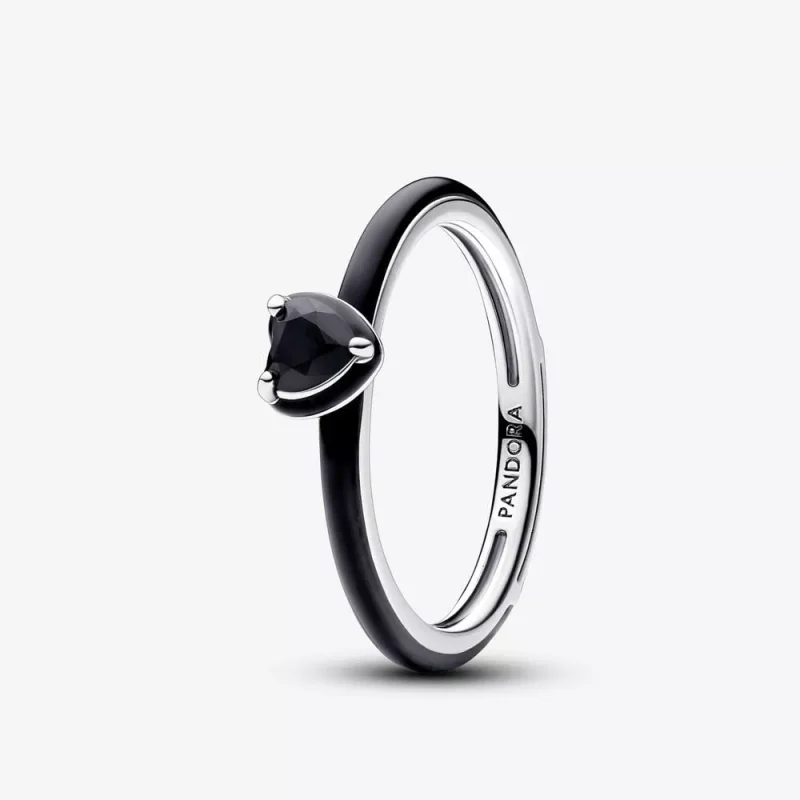(immagine per) Anello Black Chakra Heart Pandora ME - 193088C01