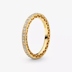 (immagine per) Anello Pandora Cuori scintillante - 168655C01