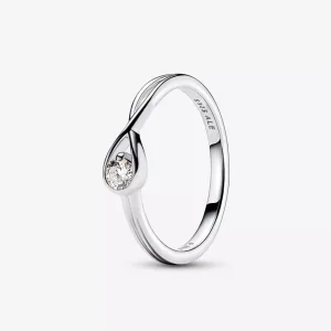 (immagine per) Anello Pandora Infinite Lab-grown Diamond 0,15 carati tw Sterling Silver - 199441C01