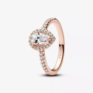 (immagine per) Anello Pandora Punto Luce Goccia Piccola - 182835C01