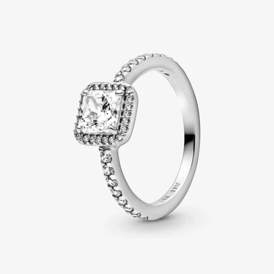 (immagine per) Anello Pandora Punto Luce Quadrato - 198863C01