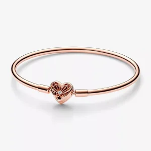 (immagine per) Bracciale Pandora Moments Cuore e Farfalla - 582594C01