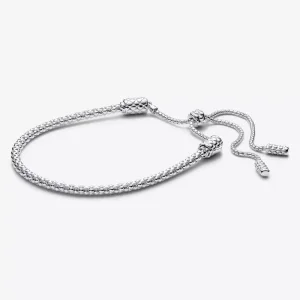 (immagine per) Bracciale Pandora Regolabile Maglia Geometrica - 593090C00
