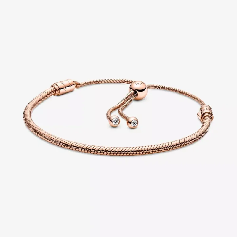 (immagine per) Braccialetto scorrevole Pandora Moments con catena a serpente - 589652C01