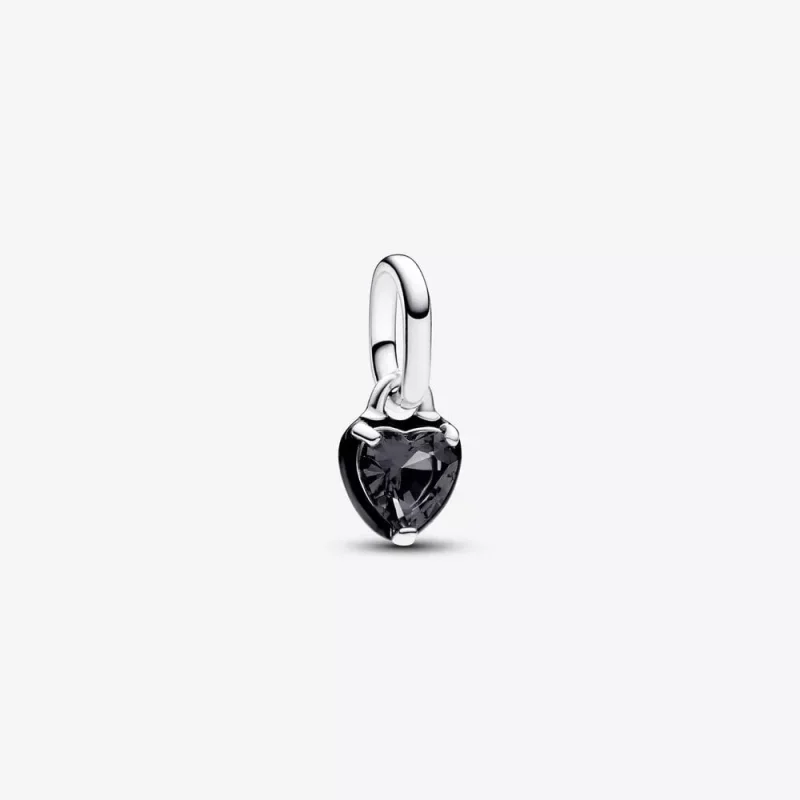 (immagine per) Charm Mini Pendente Black Chakra Heart Pandora ME - 793042C01