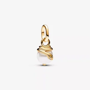 (immagine per) Charm Mini Pendente Snake Pearlescent Pandora ME - 763375C01