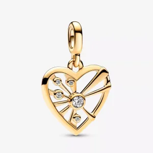 (immagine per) Charm Pandora Cuore e raggi Medaglione - 762691C01