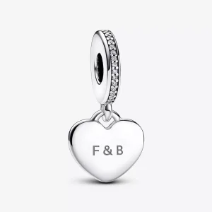 (immagine per) Charm Pandora Cuore Pendente da incidere - 798761C01