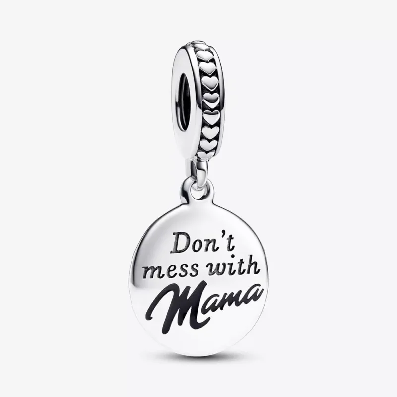 (immagine per) Charm Pandora Pendente “Don’t’ Mess with Mama” da incidere - 793204C01