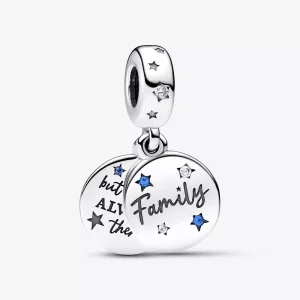 (immagine per) Charm Pandora Pendente Doppio Famiglia - 792987C01