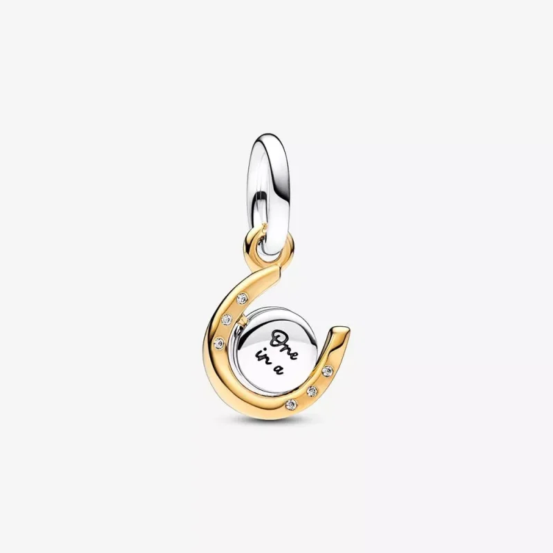 (immagine per) Charm Pandora Pendente Ferro di Cavallo Girevole - 762713C01