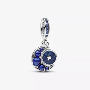 (immagine per) Charm Pandora Pendente Luna Girevole - 792979C01