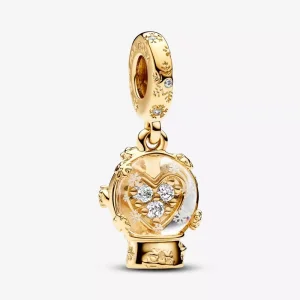 (immagine per) Charm Pandora Pendente Palla di Neve con Cuore - 762825C01