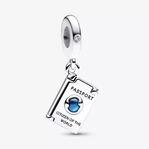 (immagine per) Charm Pandora Pendente Passaporto Apribile "Citizen of the World" - 792680C01