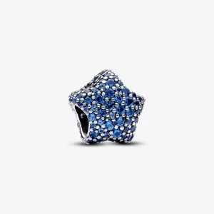 (immagine per) Charm Pandora Stella Pavè Blu - 793026C01