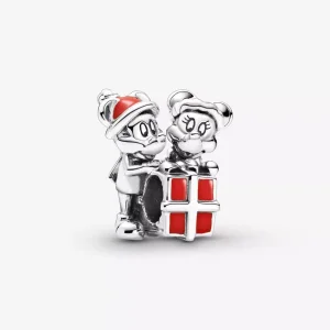 (immagine per) Disney, charm Mickey Mouse e Minnie con pacchetto regalo - 799194C01