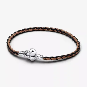(immagine per) Disney, Il Re Leone, Bracciale Pandora in Pelle "Ricordati chi sei" - 593361C01