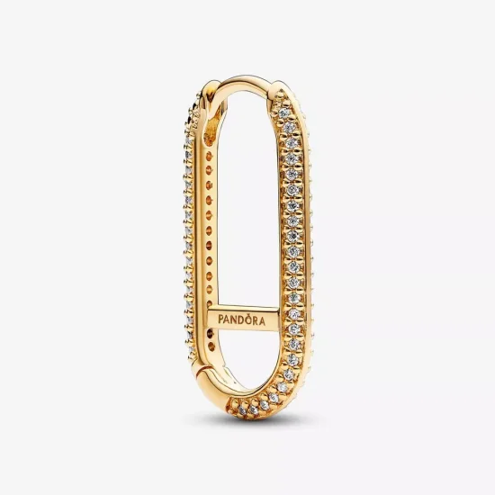 (immagine per) Mono Orecchino Link Pietre Luminose Grande Pandora ME - 262796C01