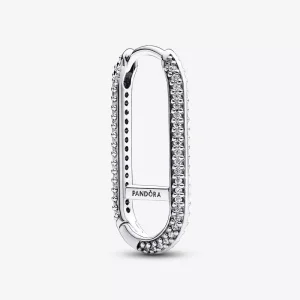 (immagine per) Mono Orecchino Link Pietre Luminose Grande Pandora ME - 292796C01
