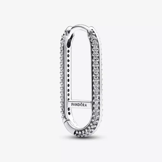 (immagine per) Mono Orecchino Link Pietre Luminose Grande Pandora ME - 292796C01