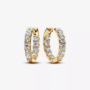 (immagine per) Orecchini Cerchi Pandora Fascia Scintillante - 263002C01