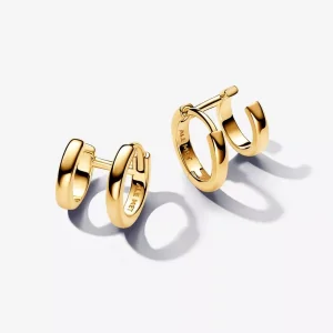 (immagine per) Orecchini Pandora Doppi Cerchi Huggie - 263280C00