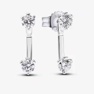 (immagine per) Orecchini pendenti con diamanti Pandora Nova Lab-grown da 1,00 carati in argento Sterling - 292863C01