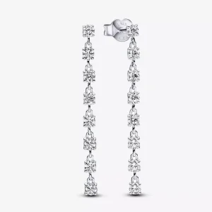 (immagine per) Orecchini Pendenti Pandora Cascata di Pietre - 293159C01