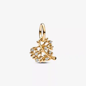 (immagine per) Pandora Charm pendente con cuore scintillante e albero genealogico - 752604C01