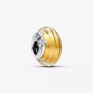 (immagine per) Pandora ciondolo in vetro di Murano scanalato a forma di stella cadente - 792982C01