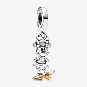 (immagine per) Pandora Disney 100° anniversario Minnie Mouse ciondolo pendente con diamanti coltivati in laboratorio - 792559C01