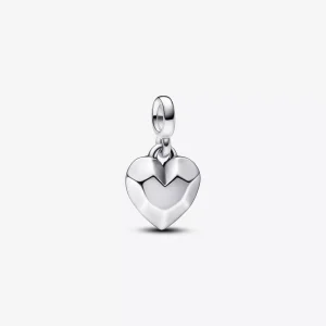 (immagine per) Pandora ME Charm Mini pendente a cuore sfaccettato - 792305C00
