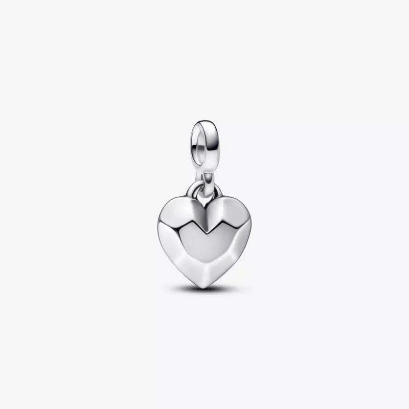 (immagine per) Pandora ME Charm Mini pendente a cuore sfaccettato - 792305C00