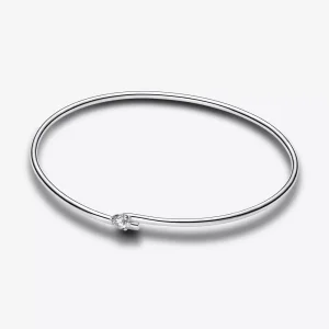 (immagine per) Pandora Nova Bracciale aperto con diamanti coltivati in laboratorio da 0,25 carati in argento Sterling - 593220C01