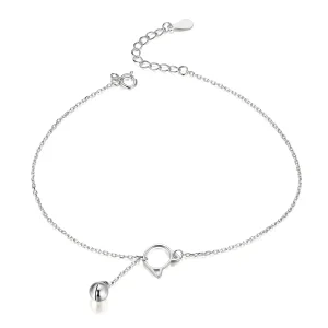 (immagine per) Cavigliera Simpatico gattino e campana - SCT003
