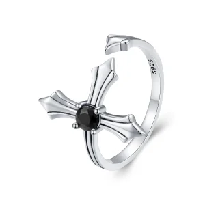 (immagine per) Anello aperto a croce di stile Pandora - SCR939